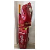 Coca-Cola golf bag & clubs