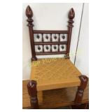 Rajasthani Indain Style Side Moorish chair-28'tall
