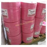 New 43rolls 4850'-350+ pink baling twine