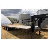 2013 Walton Trailer 8ft x 27ft bed, heavy duty