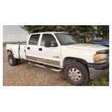 2001 GMC 3500 Duramax Dually PU-213,197 starts &