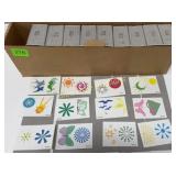 Glitter Tattoos for vending machines approx.-