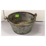 Metal bucket-5'tall,10'diameter