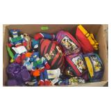 Kids Fanny packs, balls, dolls