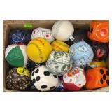 Assorted balls & dice