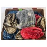 Box 9' Knobby footballs assorted colors
