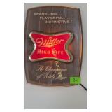 Miller High Life works-12x9