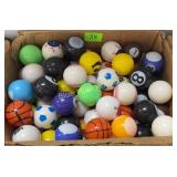 Box vending machine plastic ball mix
