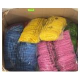 New in bags colored balls need air