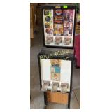 Sticker & card vending machine-50'tall No key
