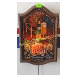 19x12 Heileman's Special Export Beer sign-damaged