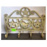 Iron 4hook western decor-12'tall,15'across