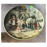 Falstaff beer advertising tray-24'diameter