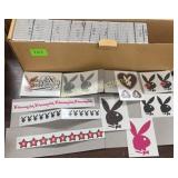 Playboy Bunny tattoos for vending machines-
