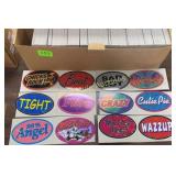 Girlie stickers for vending machines approx.