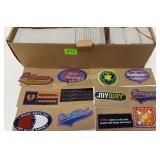 Boy Bash stickers for vending machines approx.-