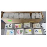 Glitter tattoo  stickers for vending machines-