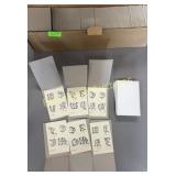 Tattoo vending machine stickers approx. 20sets