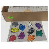 Animal Head stickers for vending machines-