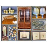 The Balfour Estate Featuring Vintage Furniture, Eclectic Decor, Decorative Glassware, Artwork and Mo