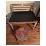 Vanity Beench & Foot Stool