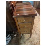 Bedside Stand 14"wide17 1/2 "deep 30 1/2 " tall