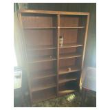Wooden Book Shelf 48' Wide 72'Tall 13'Deep