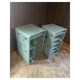 2 Metal Containers No tops or Bottom