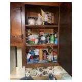 Misc. Kitchen Supplies-In Cabinet