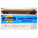 Undecorated Flat Car Athearn HO