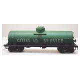 Cities Service No Road Number Tank Car HO