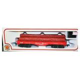 L&N 24562 Flat Car w/Log Load Bachmann HO