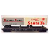 Wabash 40610 Piggy Back Car with Vans HO