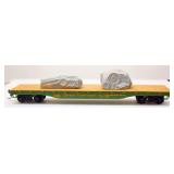 Great Northern 42953 Flat Car w/Tarped Loads HO