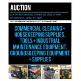 Commercial, Industrial, Groundskeeping AUCTION