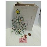Vintage Corning Small Christmas Tree