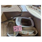Corningware and Pyrex Box Lot