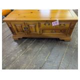 Very Nice Wood Coffee Table - Stand