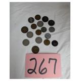Wheat Pennies, Steel Pennies & Liberty Nickels