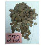 Pile of Wheat Pennies