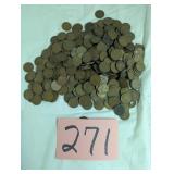 Pile of Wheat Pennies