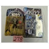 Pair of Kiss Figures - Original Boxes