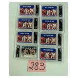 Graded 1991 All-star Basketball Cards