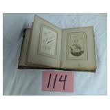 Antique Photo Album & Couple Photos