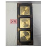 Mid Century Barometer, Thermometer Ect