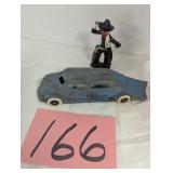 Early Numbered Maniol metal Toy Car