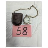 Pocket Watch and Case