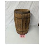 Antique Wood Nail Keg