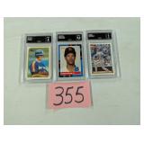 Graded Biggio, Alomar, & Griffey Jr. Cards