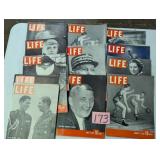 Lot of 1930's - 1940's Life Magazines